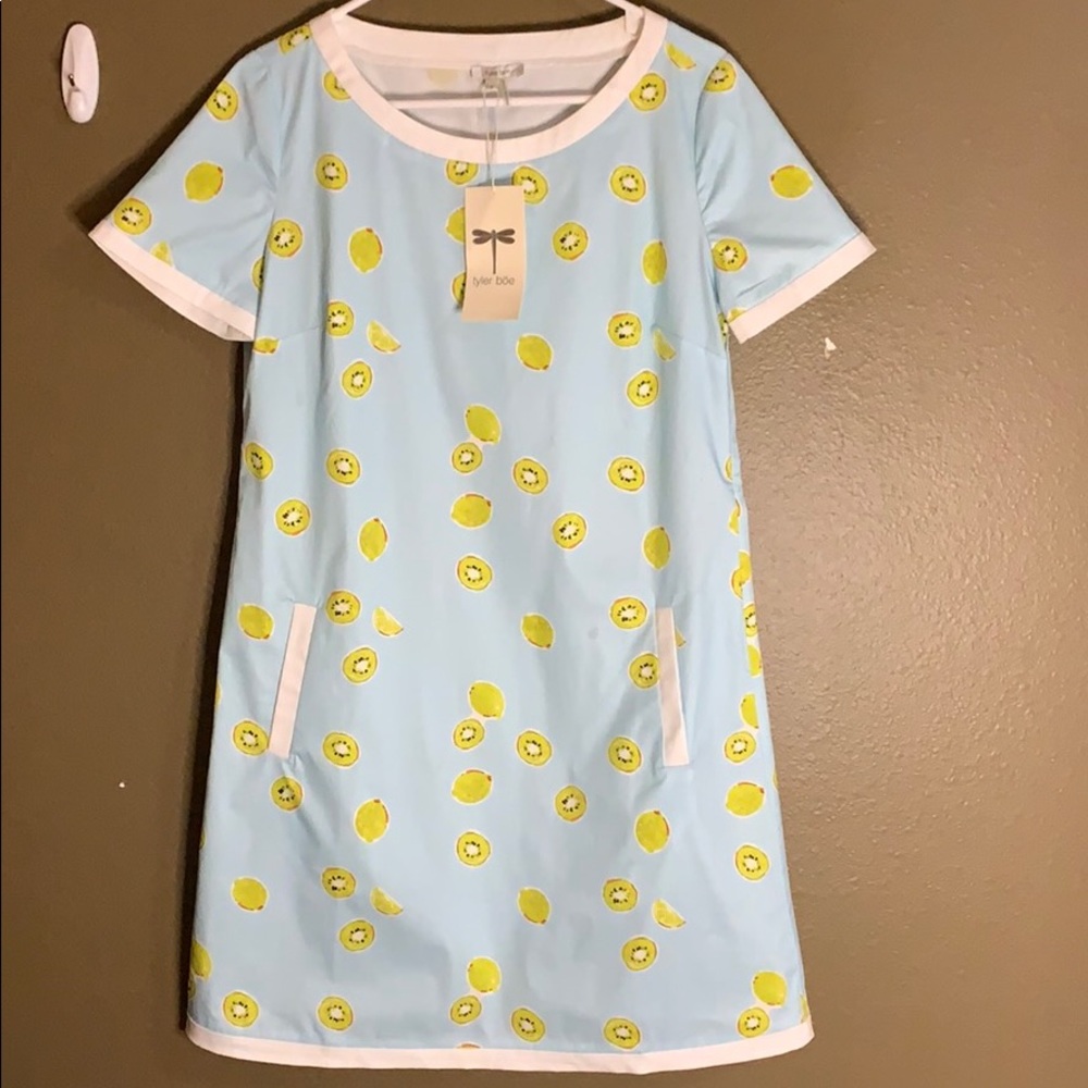 *NWT* Tyler Boe short sleeve dress size 6 kiwi